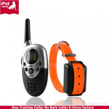 Rechargeable and Waterproof 1000m Dog Training Collar with remote for Medium or Large Dog
